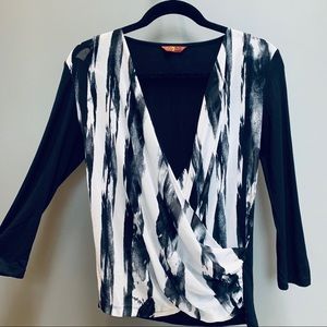 7 for All Mankind Bias Drape Top